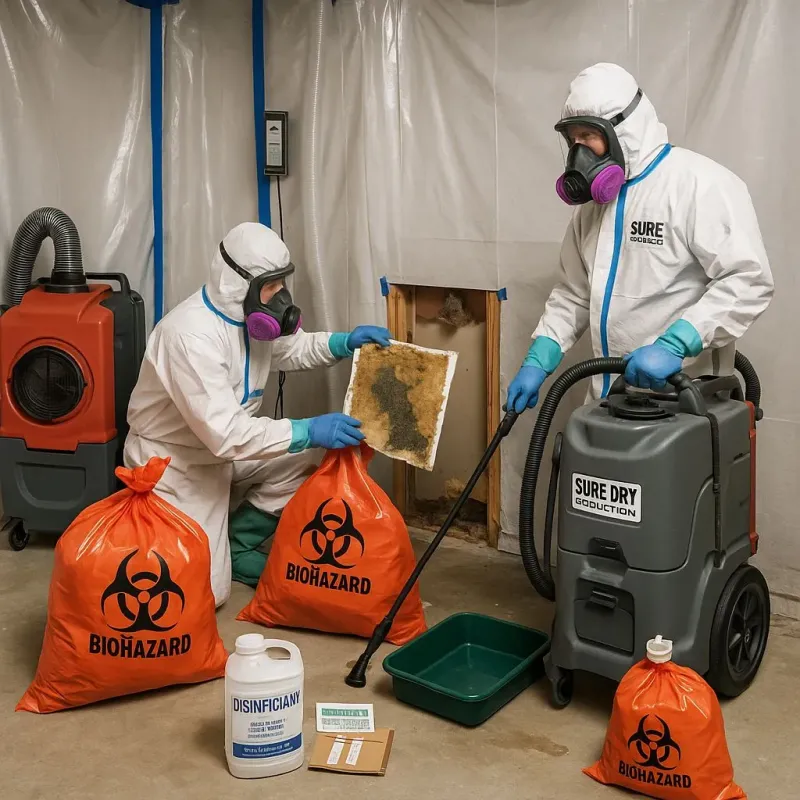 Contaminated Water Handling Protocols process in Minot, ME